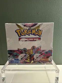 Pokemon Sword & Shield Lost Origin Booster Box Factory Sealed & Acrylic Case - Image 2