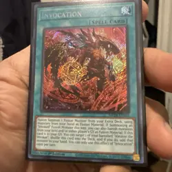 YUGIOH Invocation - Alternate Art - MP24-EN060 Secret Rare Misprint - Image 1