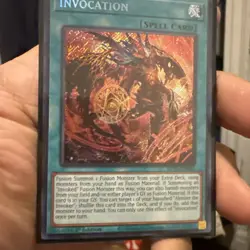 YUGIOH Invocation - Alternate Art - MP24-EN060 Secret Rare Misprint - Image 2