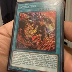 YUGIOH Invocation - Alternate Art - MP24-EN060 Secret Rare Misprint - Image 3