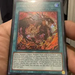 YUGIOH Invocation - Alternate Art - MP24-EN060 Secret Rare Misprint - Image 4