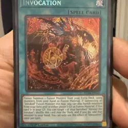 YUGIOH Invocation - Alternate Art - MP24-EN060 Secret Rare Misprint - Image 5