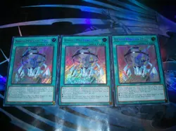 3x Bingo Machine, Go!!! 1st Edition Secret Rare RA02-EN062 Yu-Gi-Oh! - Image 1
