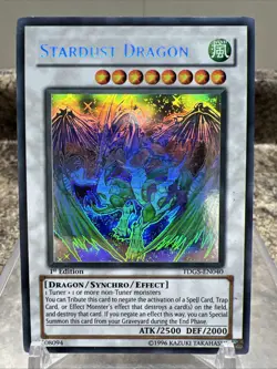 Stardust Dragon - TDGS-EN040 - Ghost Rare - 1st Edition - ENGLISH - LP #ML - Image 1