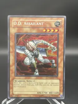 Yu-Gi-Oh! D.D. Assailant DR04-EN244 Secret Rare Holo Bleed NM - Image 1