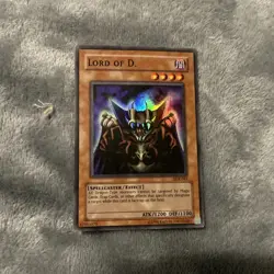 YuGiOh • Lord of D • SDK-041 • Holo Unlimited Super Rare • NM - Image 1