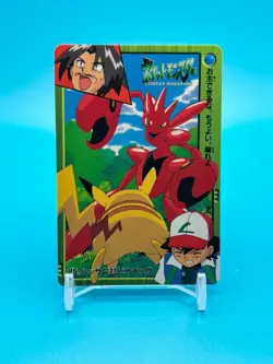 Scizor Anime Collection Pokemon Japanese Card Game Made In Japan Nintendo F/S - Image 1