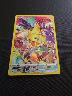 Pokemon Pikachu TCG Full Art Secret Rare Holo Card 160/159 Crown Zenith - Image 2