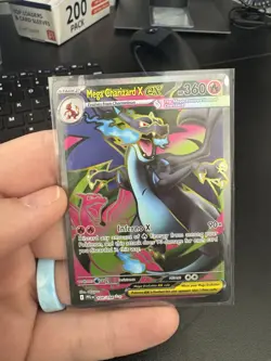 Mega Charizard X ex - 109/094 - ME02: Phantasmal Flames (PFL) Pokemon Card - Image 1