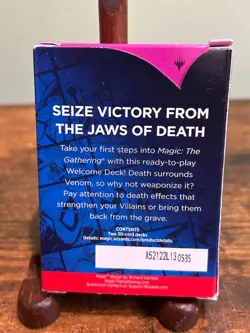 NYCC COMIC CON Magic The Gathering Spider-Man BLACK Welcome Deck & PROMO CARD - Image 3