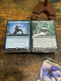 NYCC COMIC CON Magic The Gathering Spider-Man BLACK Welcome Deck & PROMO CARD - Image 4