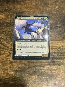 NYCC COMIC CON Magic The Gathering Spider-Man BLACK Welcome Deck & PROMO CARD - Image 5