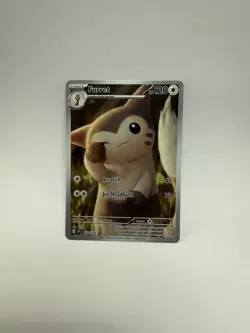 Pokemon TCG Furret Card 168/159 Journey Together Near Mint Condition - Image 1