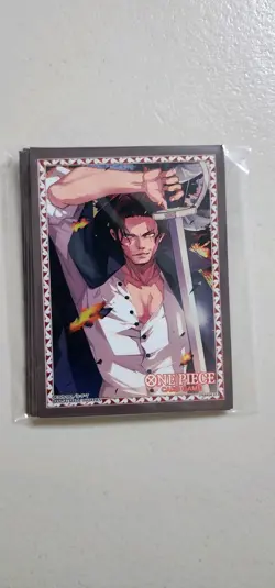 One Piece Card Game 10 Count Sleeves Shanks - Image 1