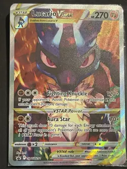 Lucario VSTAR SWSH291 SWSH: Sword & Shield Promo Cards Holo SEALED n1 - Image 1