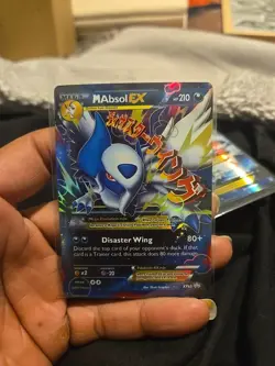 Mega M Absol EX XY63 Black Star Promo Holo 2015 Pokemon Card - Image 1