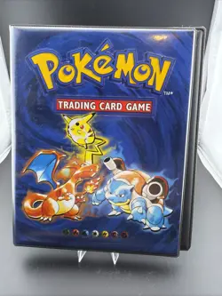 Pokemon 1999 Official Trading Card Game Nintendo WOTC Vintage Binder only - Image 1