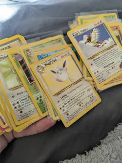 Lot Of 100+ Pokemon TCG 1990s WOTC Era Non Holo Cards Clefable, Raichu, Etc - Image 5