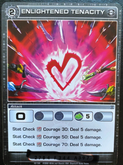 Enlightened Tenacity 2008 Chaotic Attack Card Silent Sand Common 43/100 - Image 1
