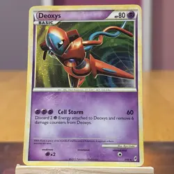 Pokemon Card: Deoxys 2/95 Call of Legends Holo Rare Psychic TCG - Image 1