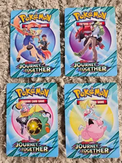 Full Set ~ Trainer Tips Art Cards Journey Together Build & Battle - Pokemon TCG - Image 1