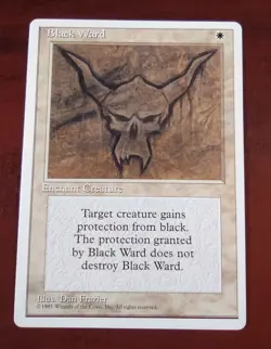 BLACK WARD mtg LP Alternate 4th Edition 1 Unc - Image 1