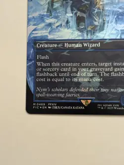 Snapcaster Mage (Borderless) (Chocobo Track Foil) Commander: Final Fantasy Foil - Image 4