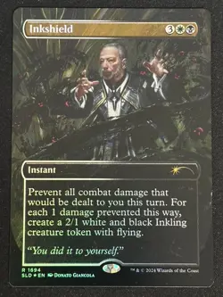 1x MTG Inkshield (Rainbow Foil) - Secret Lair Drop Series (SLD) #1694 - Magic - Image 1