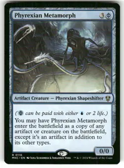 Phyrexian Metamorph - 116 - NM - Commander: Murders at Karlov Manor - MTG - Image 1