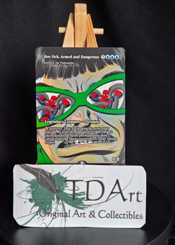 DOC OCK, ARMED AND DANGEROUS ~ NM ~ MTG Magic- 0010 MAR Spider-Man BORDERLESS - Image 1