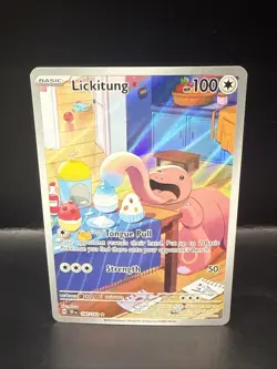 Pokemon TCG - Temporal Forces - Lickitung Illustration Rare - 180/162 - Image 1