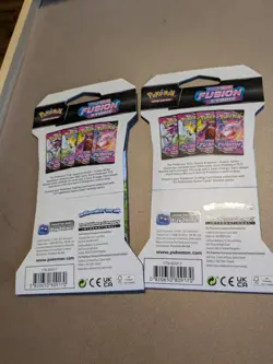 Pokemon TCG Fusion Strike Booster Pack Factory Sealed (2 packs) - Image 2