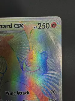 2017 Charizard GX Rainbow Secret Rare 150/147 Pokemon Burning Shadows - Image 4