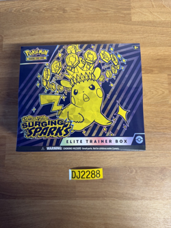 Pokemon TCG Scarlet & Violet Surging Sparks ETB Elite Trainer Box New Sealed - Image 1