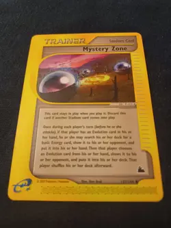 Pokemon Mystery Zone 137/144 Skyridge Set Regular LP - Image 1