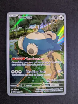 Scarlet and Violet 151 Snorlax Pokemon Center ETB Stamped Promo 🔥 - Image 1