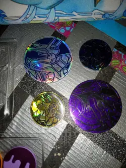 Pokemon TCG Super Prismatic Evolutions Play Mat With Extras - Image 2