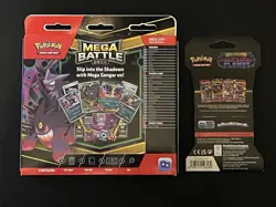 Pokemon TCG Mega Battle Deck Mega Gengar Ex - Phantasmal Flame Pack- BUNDLE - Image 2