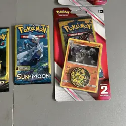 Pokemon sun & moon,4 CHECKLANE Mini Blister Packs,new sealed, - Image 4