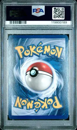 1999 POKEMON GAME | SHADOWLESS ALAKAZAM - HOLO #1 NM-MT PSA 8 - Image 3