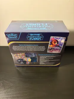 🇨🇦 Pokemon TCG Phantasmal Flames Pokemon Center ETB *Mild Edge Damage No Rips* - Image 3