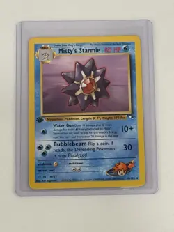 Pokemon TCG Misty's Starmie Gym Heroes 56/132 1st Edition Uncommon 2000 WoTC - Image 1