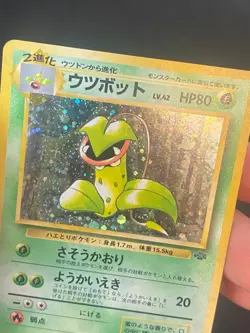 JAPANESE POKEMON VICTREEBEL No.071 HOLO WIZARDS JUNGLE EMPIFLOR - VG/EXC - Image 2