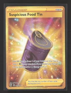 Pokemon Champion's Path Suspicious Food Tin (Secret) rare secret #80 - Image 1
