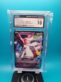CGC Gem Mint 10 Dark Sylveon V SWSH134 Pokemon Celebrations Promo🔥 - Image 1