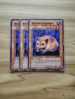 Yu-Gi-Oh! - Bubonic Vermin 3X - Complete Playset - Image 1