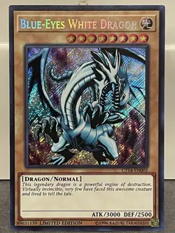 Blue-Eyes White Dragon - CT14-EN002 - Secret Rare - Limited Edition - VLP - Image 1