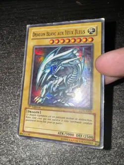 CARTE YU-GI-OH! DRAGON BLANC AUX YEUX BLEUS 1ST DDK-F001 OCCASION FR - Image 3