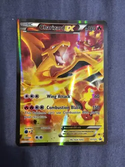 Pokemon TCG Charizard EX Black Star Full Art Holo Promo Card #XY121 - Image 1