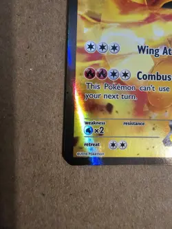 Pokemon TCG Charizard EX Black Star Full Art Holo Promo Card #XY121 - Image 4